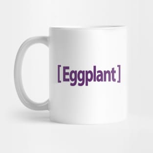 Eggplant Emoji Mug